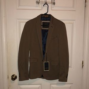 Zara Man Couture Brown Suit Jacket NWT